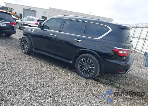 2023 Nissan Armada Platinum 2Wd из США, поврежденный, VIN JN8AY2DAXP9401240
